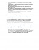 ¿Cuál es la definición de una organización?