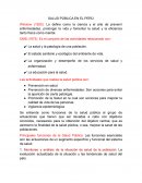 SALUD PÚBLICA EN EL PERÚ