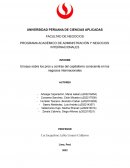 Ensayo sobre los pros y contras del capitalismo consciente en los negocios internacionales