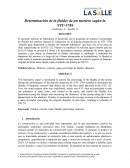 Informe Determinación de la fluidez mortero