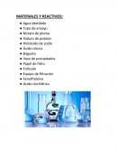 MATERIALES Y REACTIVOS