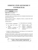 Sucesion por causa de muerte