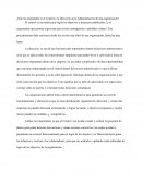 ¿Que tan importante es el Control y la Dirección en la Administración de una organización?