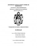 TEXTO EXPOSITIVO ACERCA DEL RECICLAJE