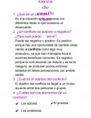 ¿Qué es un conflicto?