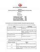 Entorno económico y social en los Negocios Internacionales