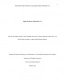 Valoración de Estados Financieros Grupo Alpina Productos Alimenticios S.A
