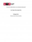 Los tipos de proyectos
