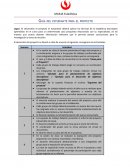 Estadística Guía del estudiante para el proyecto