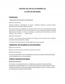 FESTIVAL DEL DIA DE LAS MADRES CSL EL ARTE DE SER MAMA