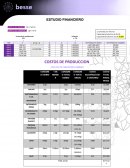ESTUDIO FINANCIERO . COSTOS DE PRODUCCION