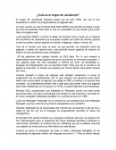 ¿Cuál es el origen de JavaScript?