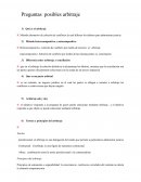 Preguntas posibles arbitraje