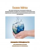 Escasez hídrica