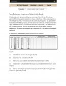 Control de un Proyecto por el Método de Valor Ganado