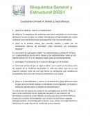 Cuestionario Previo 4: Diálisis y Electroforesis