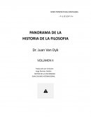 PANORAMA HISTORICO DE LA FILOSOFIA