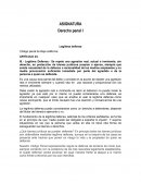 ENSAYO LEGITIMA DEFENSA