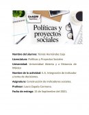 Integración de indicador y toma de decisiones