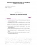 INVESTIGACIÓN DE INFORMES REALIZADOS POR COMPAÑÍAS DE INVESTIGACIÓN DE MERCADO