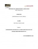 ANTENCEDENTES HISTORICOS DE LA CONSTITUCIÓN PÓLITICA DE LOS ESTADOS UNIDOS MEXICANOS DE 1917