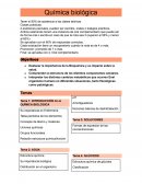 Química biológica . Clases prácticas