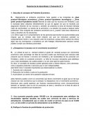 Experiencia. Describa el concepto de Problema Económico