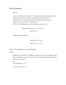 Teoría del consumidor Ejercicio