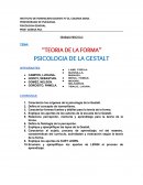 Trabajo práctico. Teoria de la forma