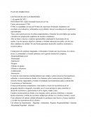 Plan de Marketing. Centro universitario UTEG