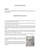 Limpieza. Programa peligro de polvo