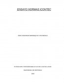 ENSAYO NORMAS ICONTEC