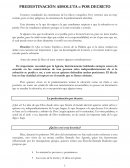 Predestinación por decreto. Refutación