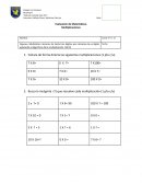 Matemáticas 4 basico