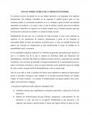 ENSAYO SOBRE LAS TEORIAS DEL COMERCIO EXTERIOR