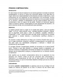 Pension compensatoria