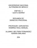 RESUMEN DE: DERECHO PROCESAL