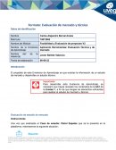 Aplicando Herramientas: Evaluación técnica y de mercado