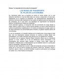 Ensayo “La importancia de las redes de transporte”