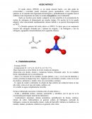 Acido nitrico, propiedades físicas