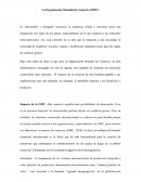 La Organización Mundial de Comercio (OMC)