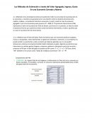 Los Métodos de Estimación a través del Valor Agregado, Ingreso, Gasto En una Economía Cerrada y Abierta