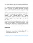 SÍNTESIS DE SALUD MENTAL, TRASTORNOS MENTALES Y HÁBITOS SALUDABLES