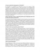 ¿Por qué es importante el presupuesto en la federación?