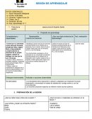 MODELO DE SESION DE APRENDIZAJE Jesús envía El Espíritu Santo