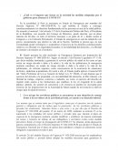 Cuál es el impacto que tienen en la sociedad las medidas adoptadas por el gobierno para afrontar el COVID 19?