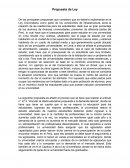 Propuesta de Ley