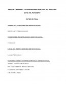 ASISTIR Y APOYAR A LOS SERVIDOIRES PUBLICOS DEL REGISTRO CIVIL DEL MUNICIPIO