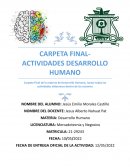 Actividades desarrollo humano