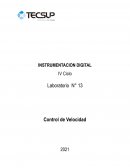 Laboratorio N° 13 Control de Velocidad